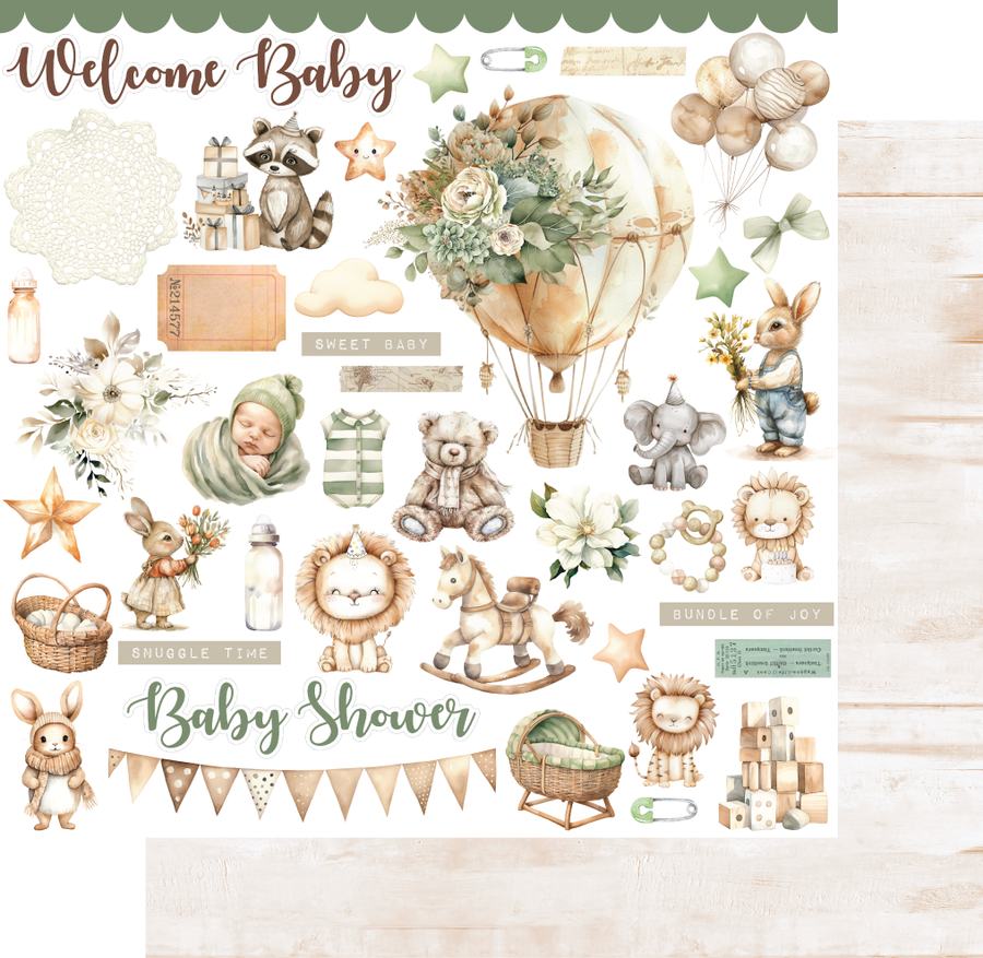 Uniquely Creative - Adorable Paper (Hello Darling Collection)