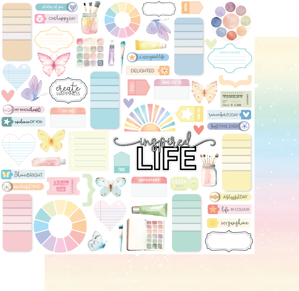 Uniquely Creative - Radiant Life Paper (Colour Crush Collection)