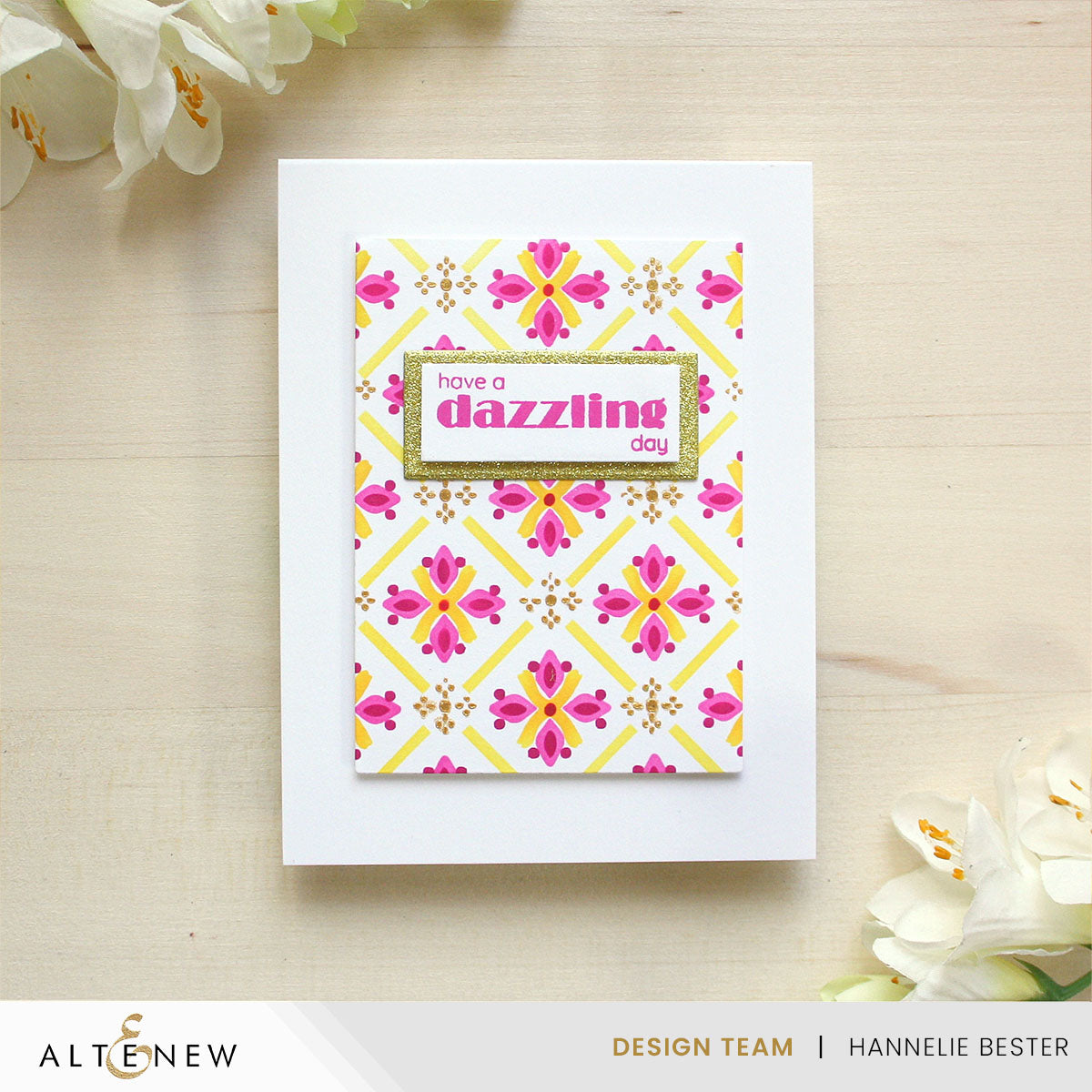 Altenew - Patterned Petals Stencil Set (4 in 1)