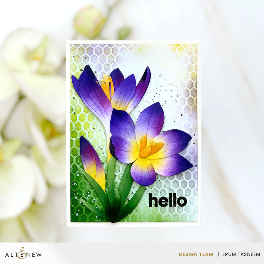 Altenew - Craft-A-Flower: Crocus Layering Die Set