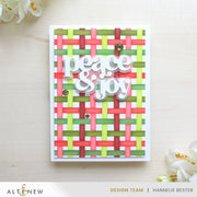 Altenew - Woven Ribbon Builder Stencil Set (3 in 1)