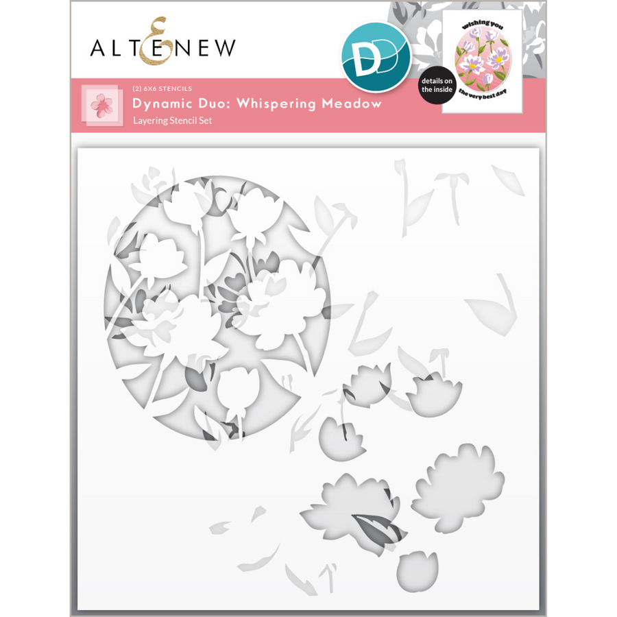 Altenew - Dynamic Duo: Whispering Meadow & Add-on Die Bundle