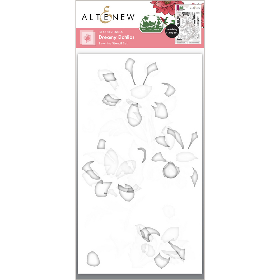 Altenew - Build-A-Garden: Dreamy Dahlias and Add-on Die Bundle