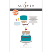 Altenew - Mini Delight: Birthday Wishes Stamp & Die Set