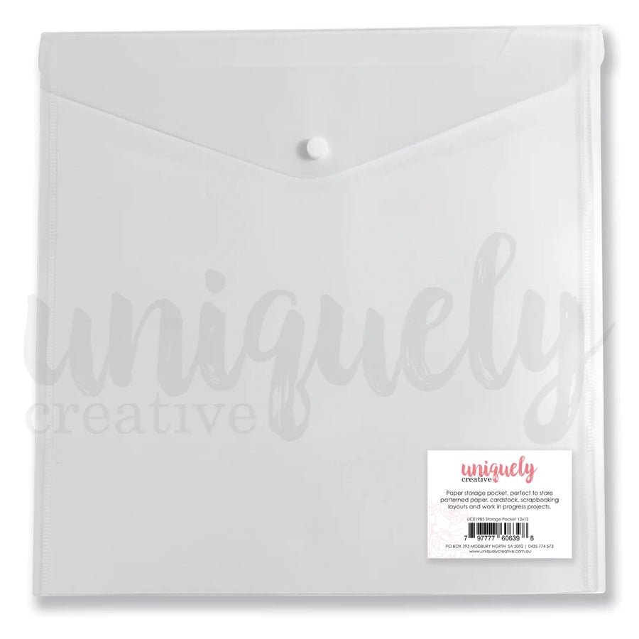 Uniquely Creative - 12" x 12" Storage Pocket