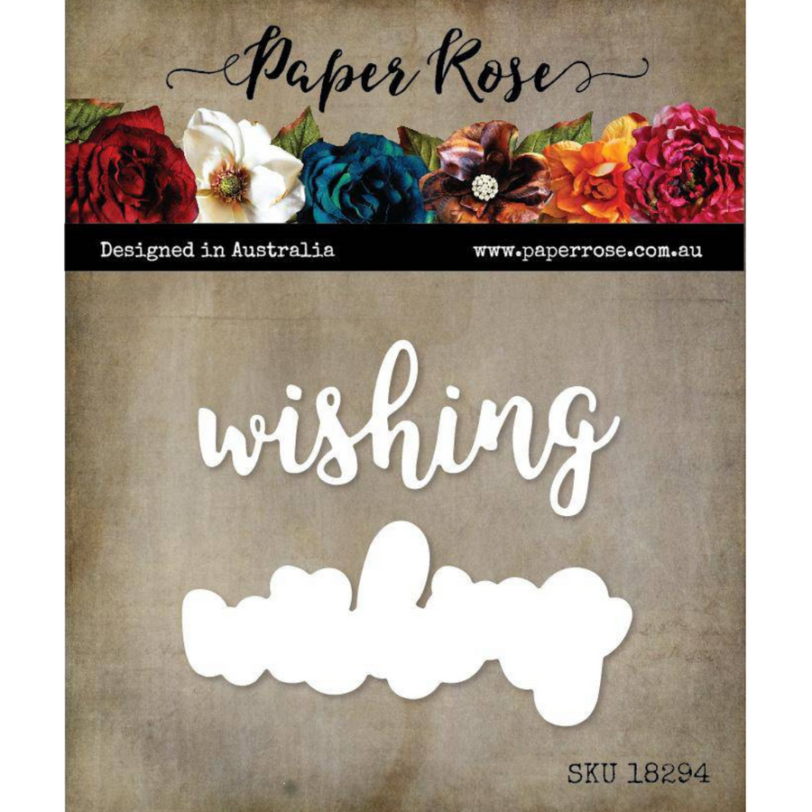 Paper Rose - Wishing Layered Metal Cutting Die