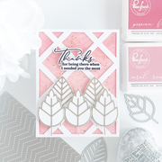 Pinkfresh Studio Dotted Chevron Coverplate die