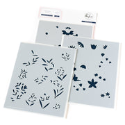 Pinkfresh Studio - Print Shop: Modern Botanicals Stencils