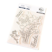 Pinkfresh Studio - Playful Petals Stamps