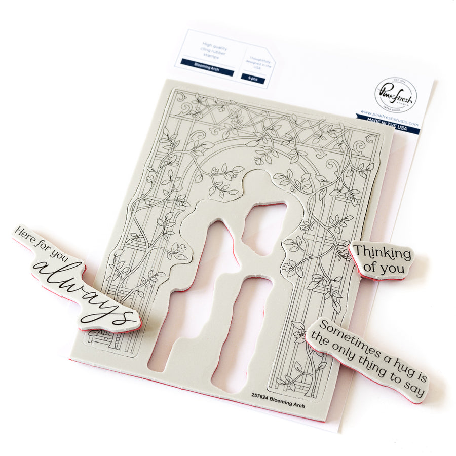 Pinkfresh Studio - Blooming Arch Stamps