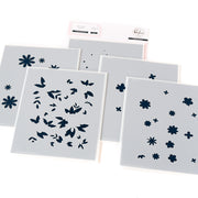 Pinkfresh Studio - Cheerful Blossoms Stencils