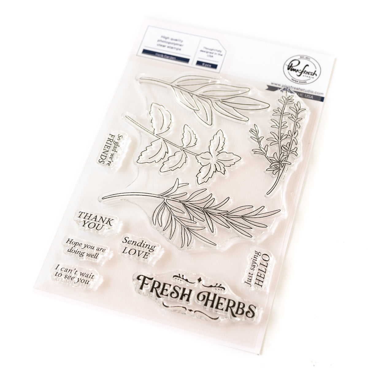 Pinkfresh Studio - Herb Garden Stamps