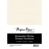 Paper Rose Studio - Alabaster White Shimmer Cardstock A5 (10 sheet pack)