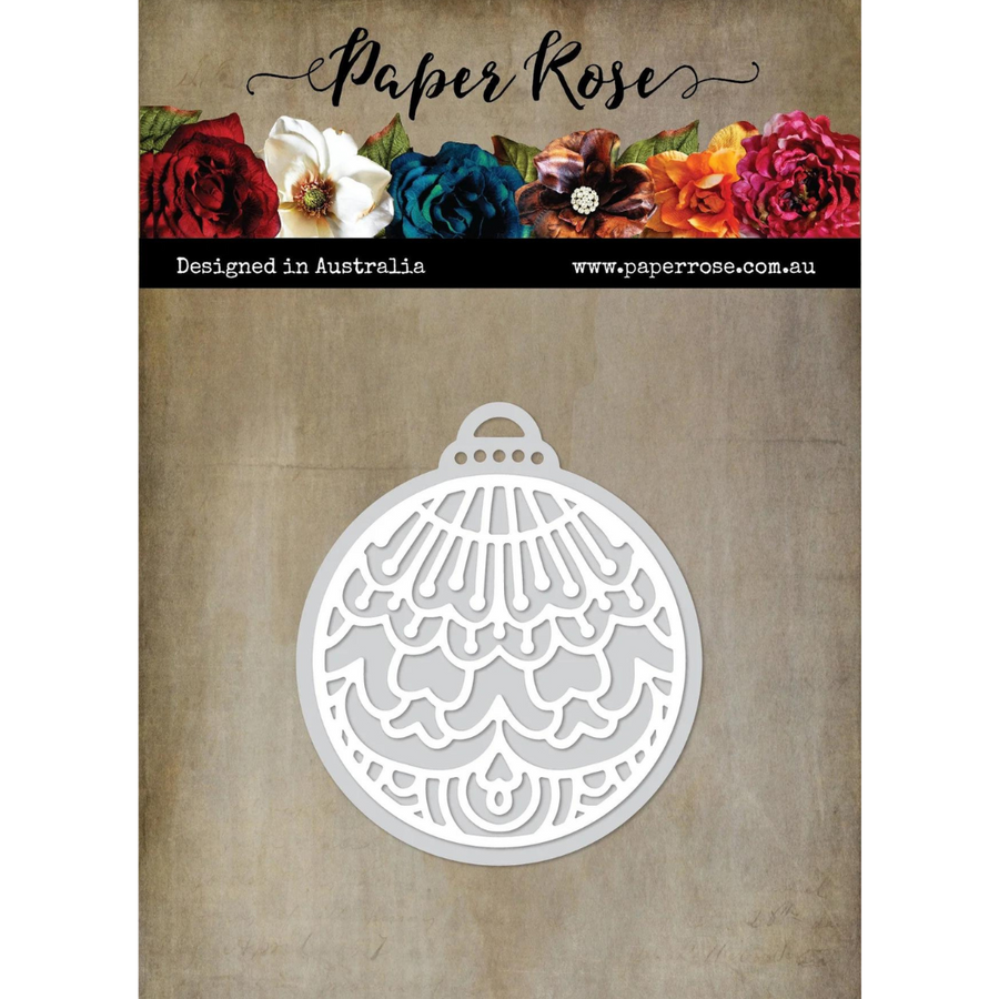 Paper Rose - Layering Ornate Bauble 1 Metal Cutting Die