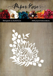 Paper Rose - Blooming Protea Metal Cutting Die