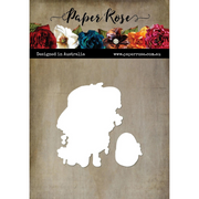 Paper Rose - Flowers for Teddy Metal Die