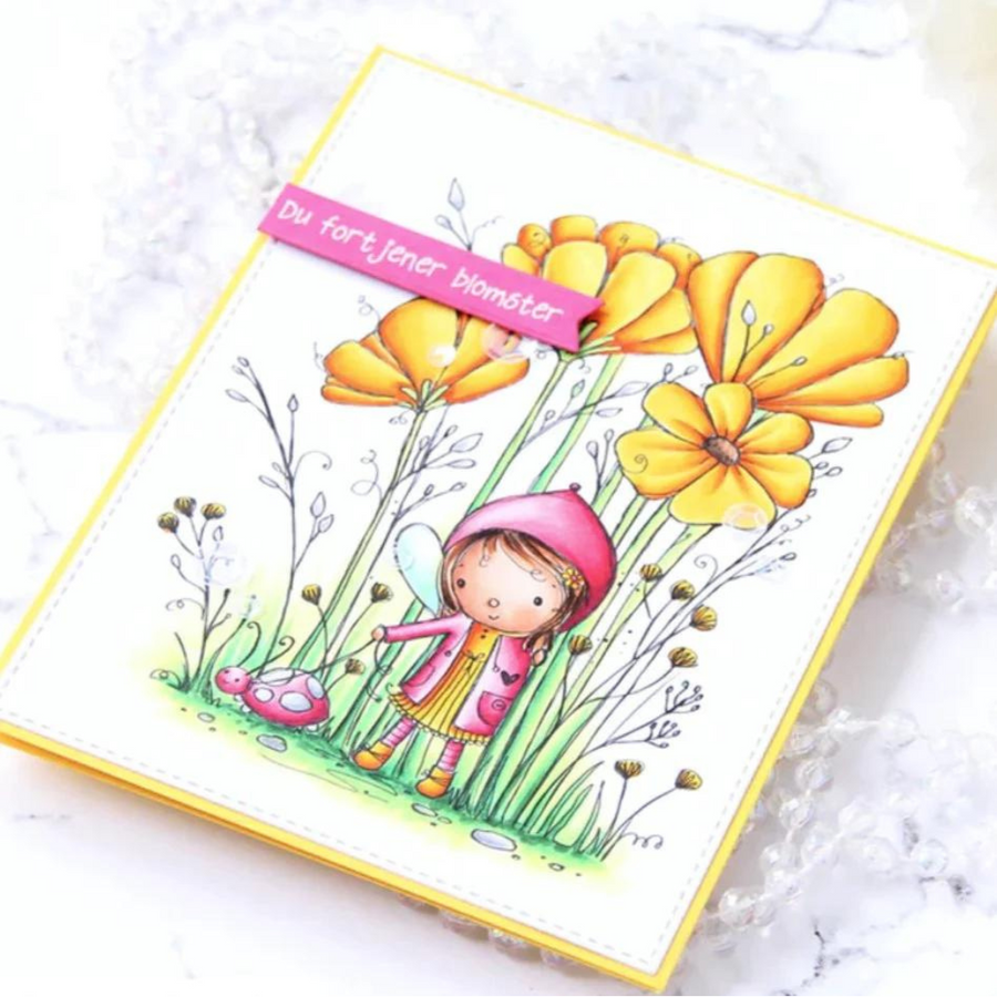 Paper Rose - Little Fairy Clear Stamp