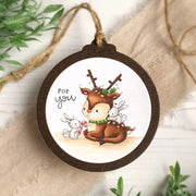 Paper Rose - Sweet Reindeer Clear Stamp