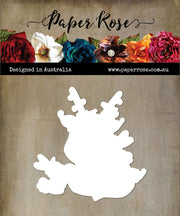 Paper Rose - Sweet Reindeer Metal Die