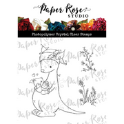 Paper Rose - Christmas Kangaroos Clear Stamp