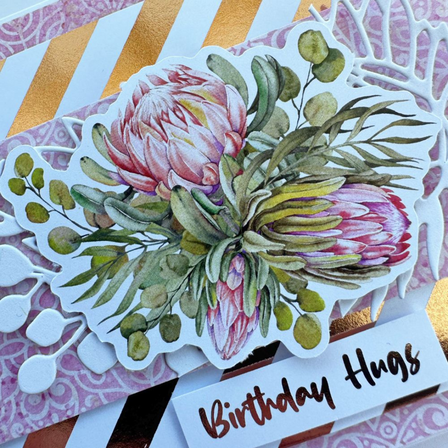 Paper Rose - Blooming Proteas Die Cuts