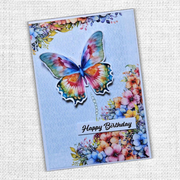 Paper Rose - Rainbow Butterflies & Insects Cut Aparts Paper Pack