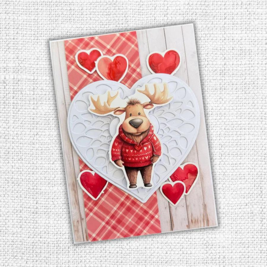 Paper Rose Studio - Romeo Layered Heart Metal Cutting Die