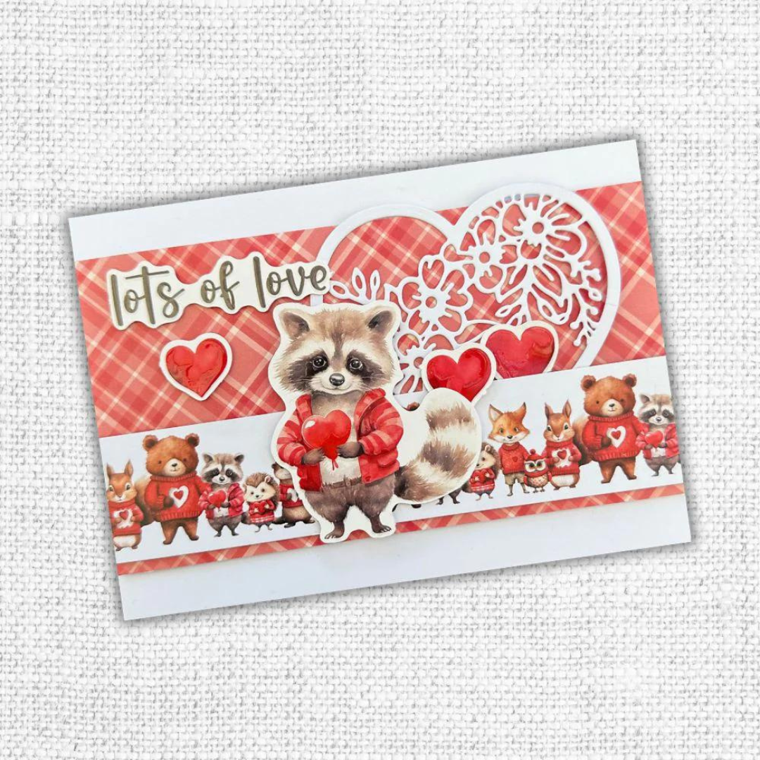 Paper Rose - Animal Love Embossed Die Cuts