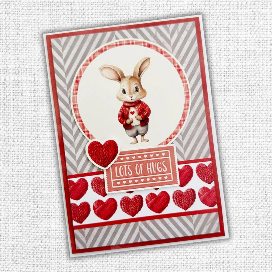 Paper Rose Studio - Animal Love Quick Cards 1.0 6" x 8" Die Cuts & Sentiments
