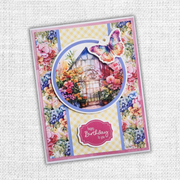 Paper Rose - Rainbow Garden Quick Cards 1.0 6" x 8" Die Cuts & Sentiments