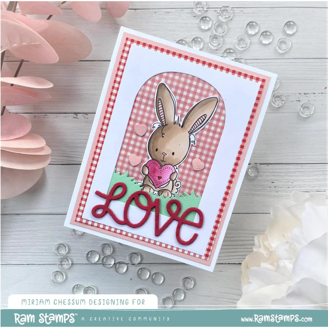 Paper Rose - Bunny Love Clear Stamp