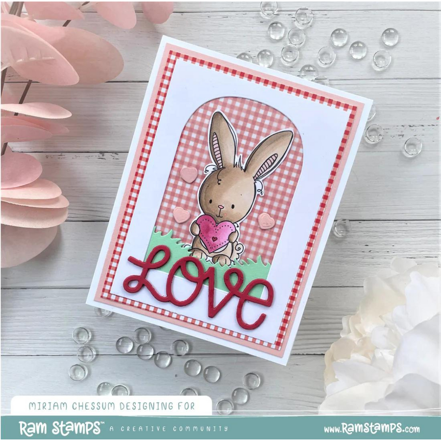 Paper Rose - Bunny Love Clear Stamp