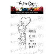 Paper Rose - Animal Valentines - Giraffe Clear Stamp