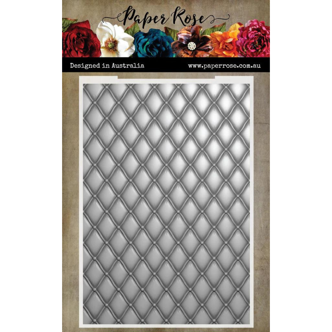 Paper Rose - Tufted Elegance 3D Embossing Folder