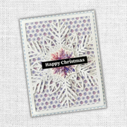 Paper Rose - Christmas Snowflake Coverplate Metal Cutting Die