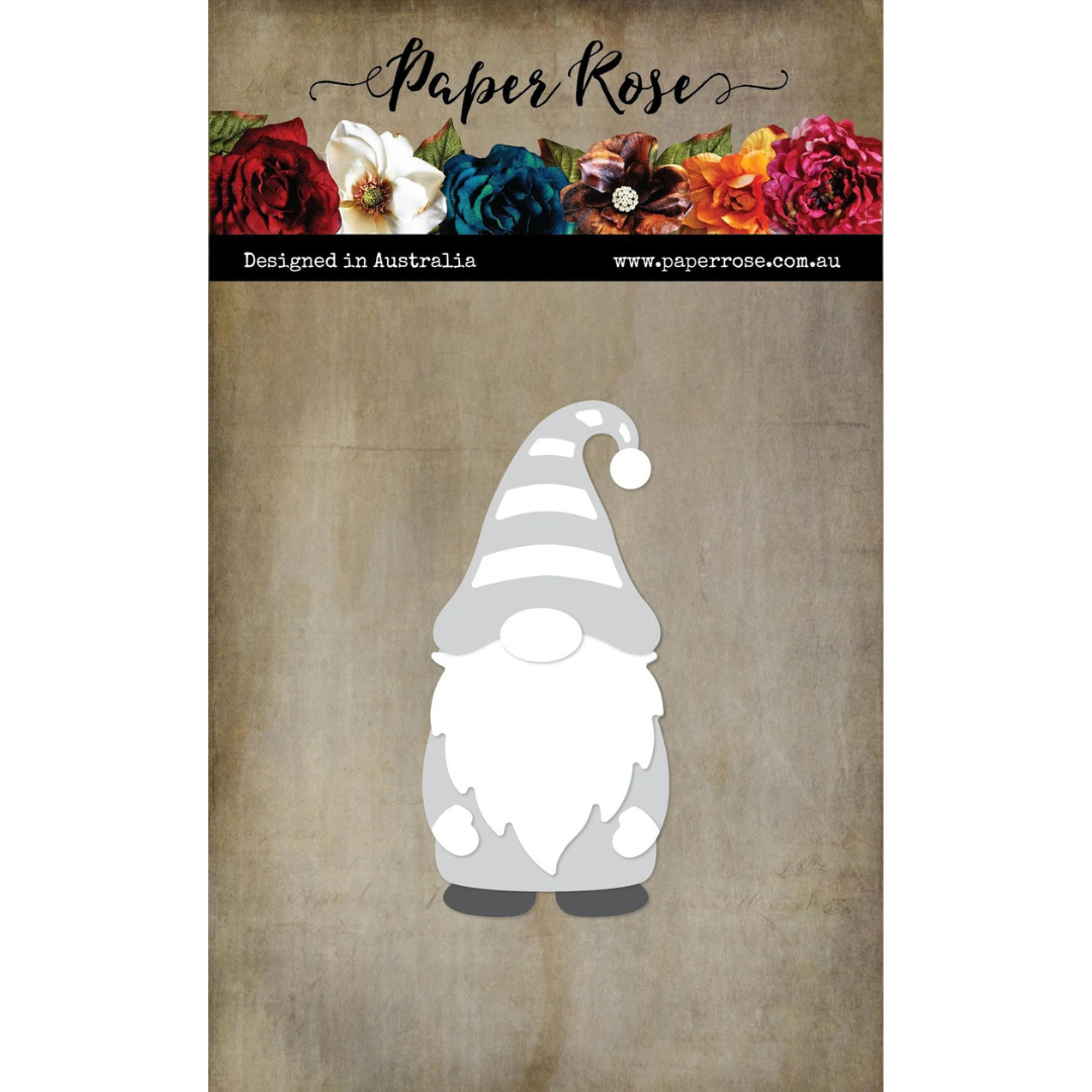 Paper Rose - Build A Gnome Large Metal Cutting Die