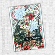 Paper Rose - White Christmas Layering Poinsettia Set 1 Metal Cutting Die