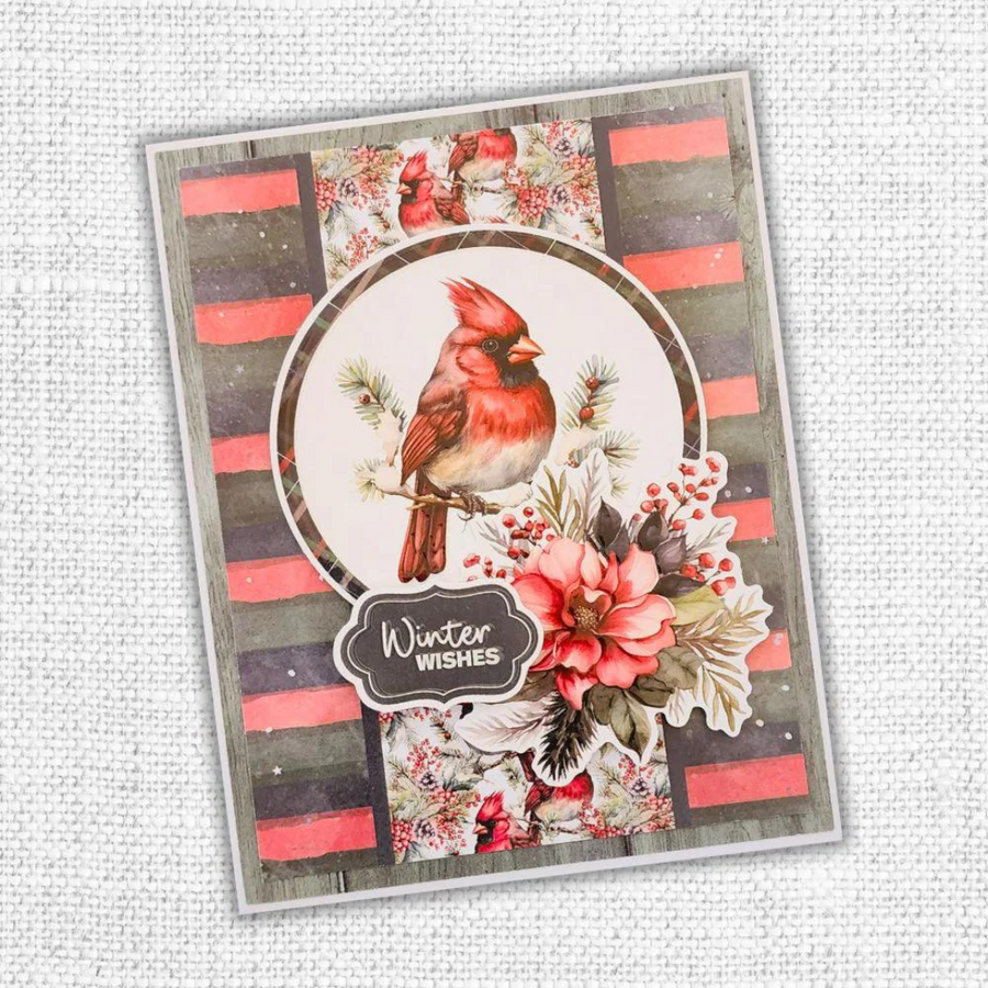 Paper Rose - Jolly Holidays 6" x 8" Die Cuts & Sentiments