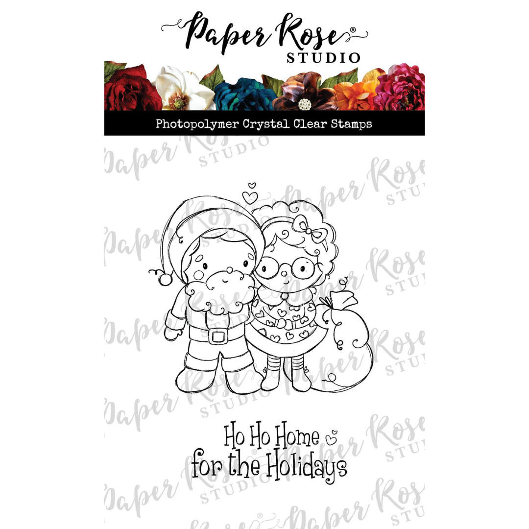 Paper Rose - Mr & Mrs Santa Claus Clear Stamp