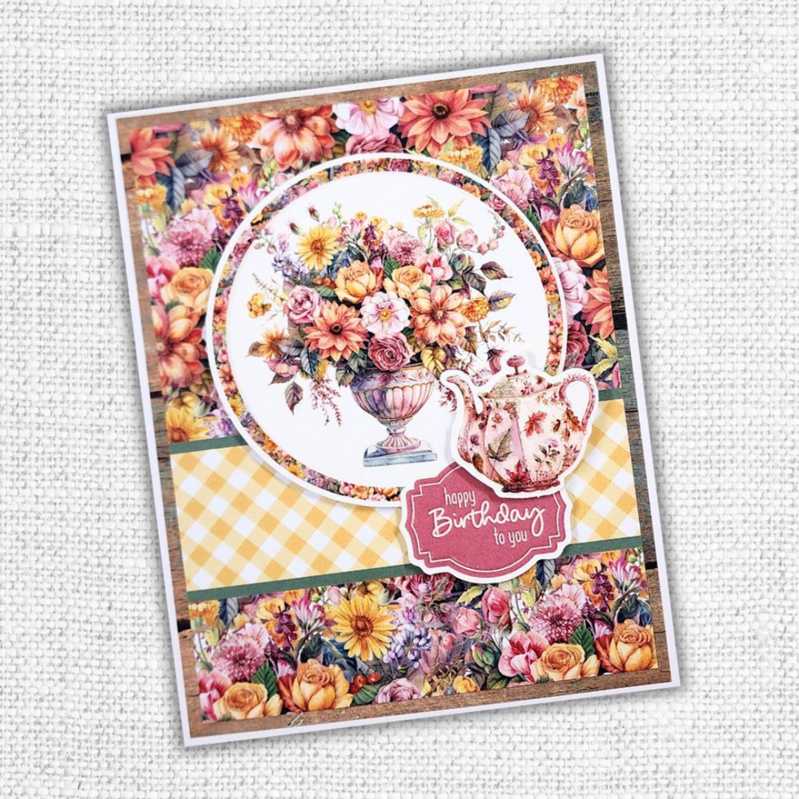 Paper Rose - Cozy Fall 6" x 8" Die Cuts & Sentiments