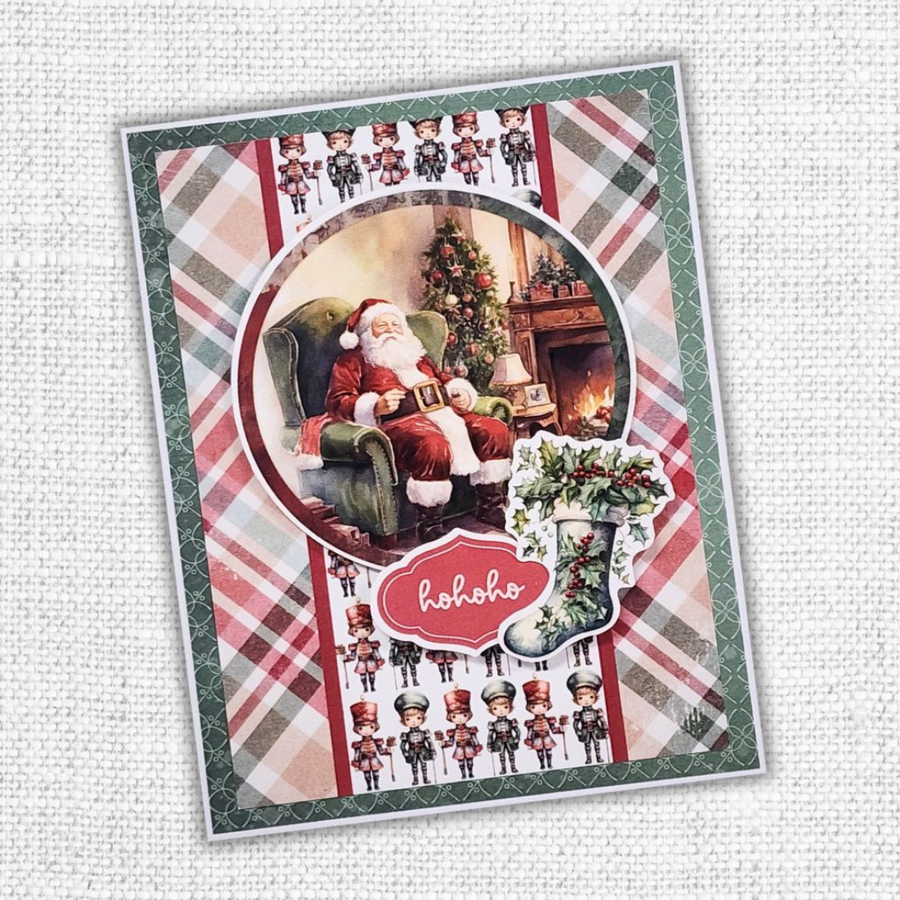 Paper Rose - Christmas Time 6" x 8" Die Cuts & Sentiments