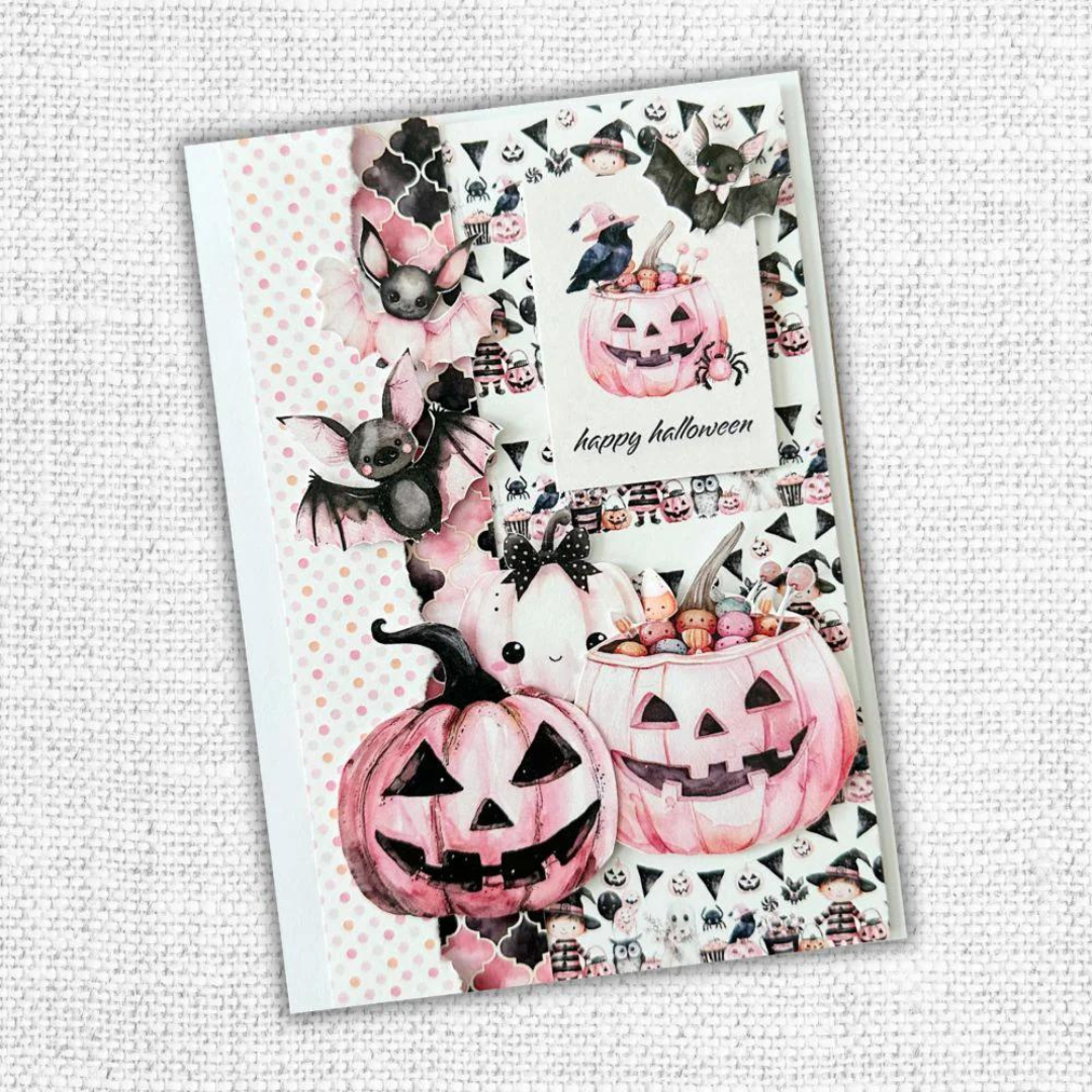 Paper Rose - Pink Halloween 6" x 6" Paper Collection