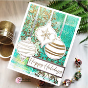 Gina K Designs - Happy Holiday Ornaments Stamps