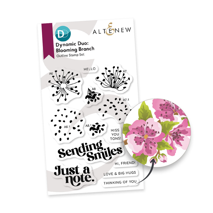 Altenew - Dynamic Duo: Blooming Branch & Add-on Die Bundle