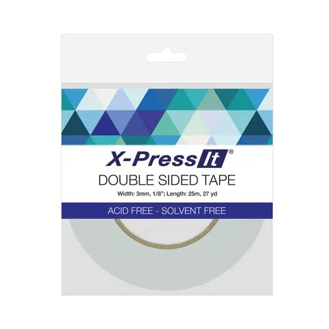 X-Press It - 3mm x 25m Double Sided Tape