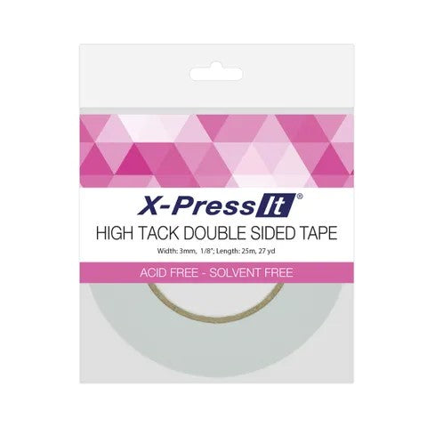 X-Press It - 3mm x 25m High Tack Double Sided Tape