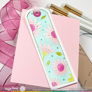 Waffle Flower - Round Bookmark Foil Plate