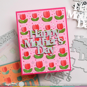 Waffle Flower - Mother's Day Word Die