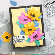 Waffle Flower - Painted Flowers Layering Die