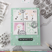 Waffle Flower - Elegant Christmas 2 Stamp Set